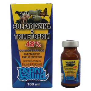 SULFADIAZINA + TRIMETOPRIM 48% INYECTABLE  R