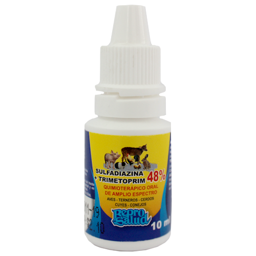 SULFADIAZINA + TRIMETOPRIM 48 %ORAL R - Imagen 3